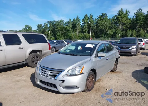 2015 Nissan Sentra Sv из США, поврежденный, VIN 3N1AB7AP9FY263415